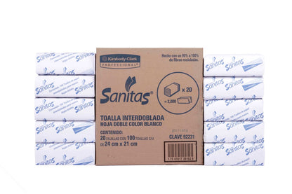 Toalla Sanitas Interdoblada
