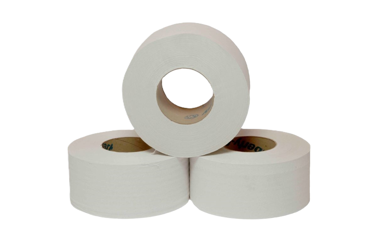 Higiénico Jumbo / JR / Hoja doble / Color Blanco