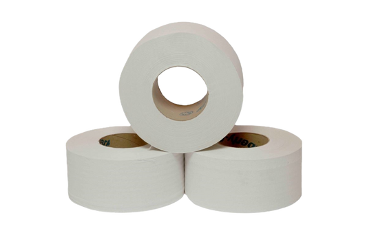Higiénico Jumbo / JR / Hoja doble / Color Blanco